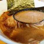 らぁめん・つけそば 頂 - つけそばの汁と大差ないほどの濃厚さ