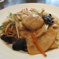 中国料理 吉珍樓 ルーセントタワー店 - 上海焼きそば 1,100円（税込）。　　　　　2020.06.21