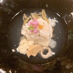 鮨 まるふく - 鱧の蒸し寿司