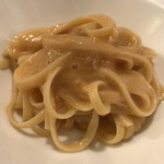 フラテッロ - ウニのtagliatelle