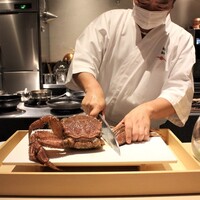 銀座 結絆 - 北海道産特大毛蟹