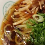 麺屋 六感堂 - 冷製 シャポーン鶏の山椒ＳＯＢＡ（醬油）＋鶏タタキ増し