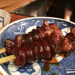 炭火焼鳥 きち蔵 - 淡海地鶏 肝セット(白肝、背肝、目肝)