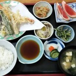 寿多庵 - 季節の天ぷら定食2,000円