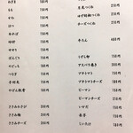 三酉屋 - 串焼きメニューが増えた