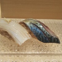 鮨 石島 - 真烏賊　　〆鯖