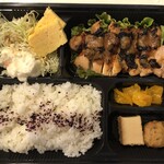 旬菜料理 きわ - 地鶏の生姜味噌焼き弁当（９００円）