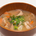 Kyoto-style white miso pork soup