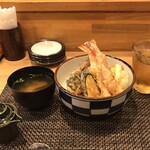 天ぷら 周平 - 天丼。
            美味し。