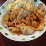 とり雅 - しょうが焼定食