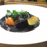 kitchen俊貴 - 黒毛和牛ブラウンビーフシチューです。ビーフシチューは何処の店で食べても高いのでランチは矢張りお得です(^^)
