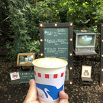 ブルースカイコーヒー - カフェラテ¥350