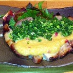 The四季處 飛来 - いも豚の味噌漬け網焼き･青ねぎ添え