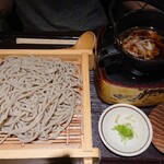 香るつけ蕎麦　蕎麦花 - 