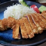 牛かつ おか田 - 牛ロースランチカツセット