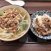 台徳林 - 魯肉飯と陽春麺のセット（550円）