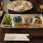 Tachibanaya - ◆「前 菜」 初夏の五点盛り