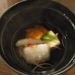 たちばなや - ◆「煮物椀」 鱧の煮物椀