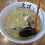 太楼 - 湯麺（タンメン）￥710