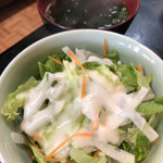 大昌園 - サラダとスープ！