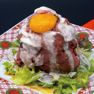 自分へのご褒美に☆ローストビーフタワー♡