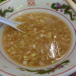 ラーメン二郎 - ネギ勿体ないけど、ごちそうさま