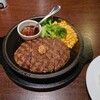 いきなりステーキ - ■ワイルドハンバーグ 300g  1100円(外税) / ブロッコリートッピング 100円(外税)■