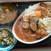 おばちゃん八百屋 - 麻婆定食(500円税込)