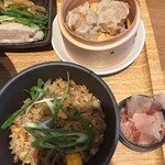 HARAIPPAI - 出汁御膳のシューマイと炊き込みご飯