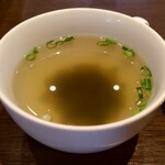 Bombazu - ランチのスープ