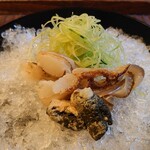 緒方 - 鳥貝の紐と肝