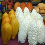 鄭老牌木瓜牛奶 - パパイヤと白ゴーヤ