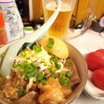 学大酒場エビス参 - 【通常】祝復活の牛すじ煮込み♡濃い！