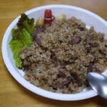 学大酒場エビス参 - 【自粛時】欲望の牛ゲタカルビのガーリックライス☆