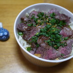 学大酒場エビス参 - 【自粛時】超絶爆裂人気のゲタカルビ丼！！現在イートインで自作推奨☆