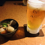 焼酎処さつま - 生ビールとお通し