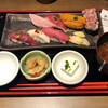 品川 肉寿司 - 肉寿司のお昼ごはん900円
