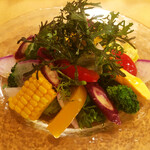 Seasonal vegetable insalata mista ~White balsamic dressing~