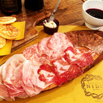 ●Assortment of Parma Prosciutto and Italian salami