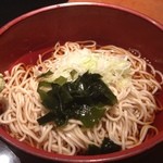 できたてや - 冷たいお蕎麦