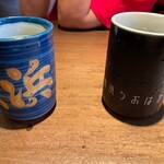 魚浜 - 冷たい緑茶