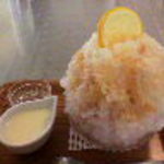 埜庵 - 紅茶氷800円*2012.05