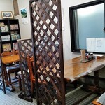 亀の家食堂 - コロナ対策(テーブル)