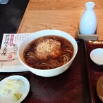 並木藪蕎麦 - これがこのお店の天ぷら蕎麦