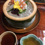 日本料理 新茶家 - 向付 星かれい　車海老