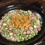 日本料理 新茶家 - 御飯 雲丹枝豆ごはん