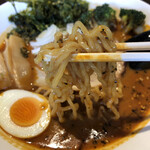 札幌スープカレー専門店 エスパーイトウ - 麺