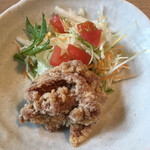 武屋食堂 - 鶏からサラダ