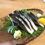 なにわ翁 - サバ生ずし(千葉)