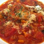 スープ喫茶 bibi - 2012.5.31　イチバン人気のごろごろ野菜のミネストローネ